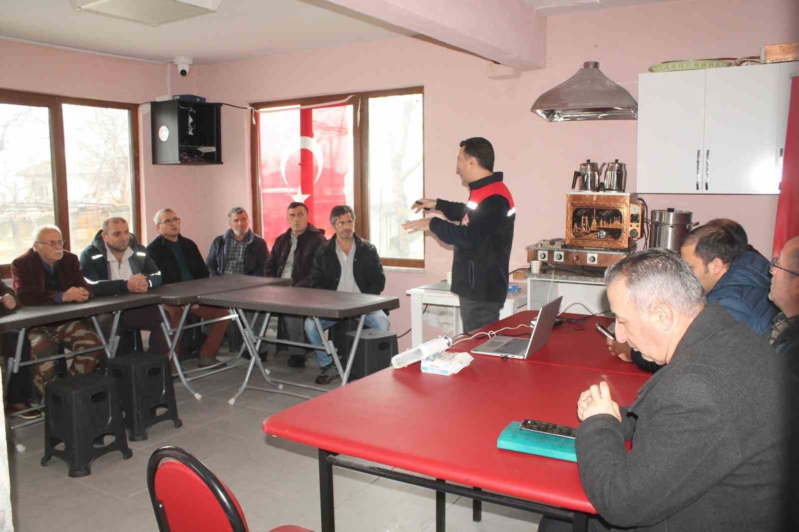 Üreticilere sulama ve kırsal kalkınma destekleri anlatıldı