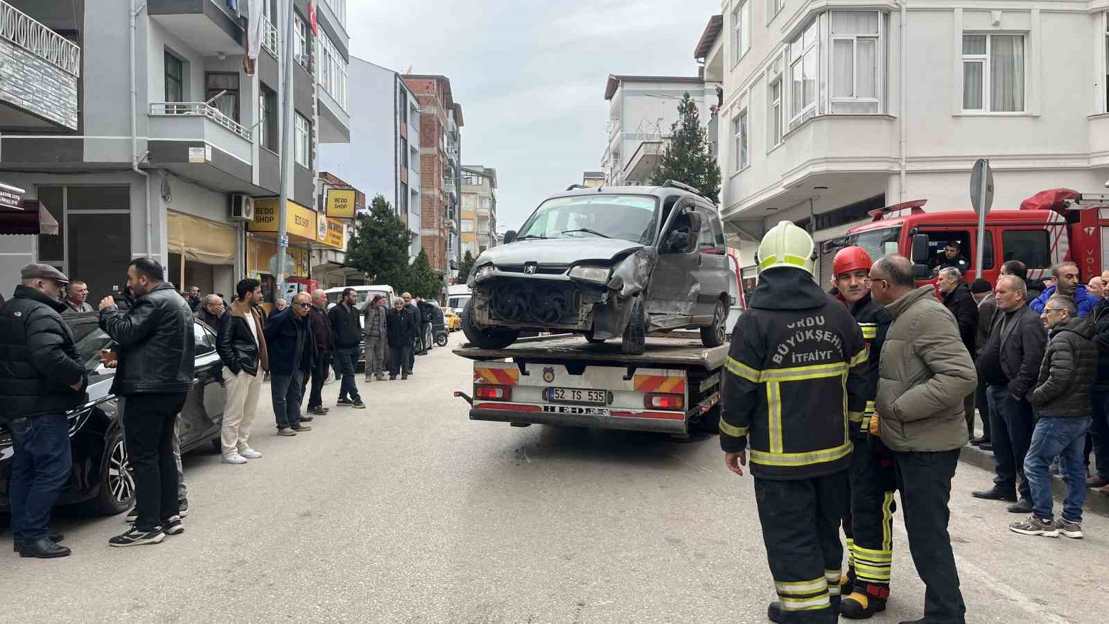Ordu’da alkollü sürücünün karıştığı kazada 5 kişi yaralandı