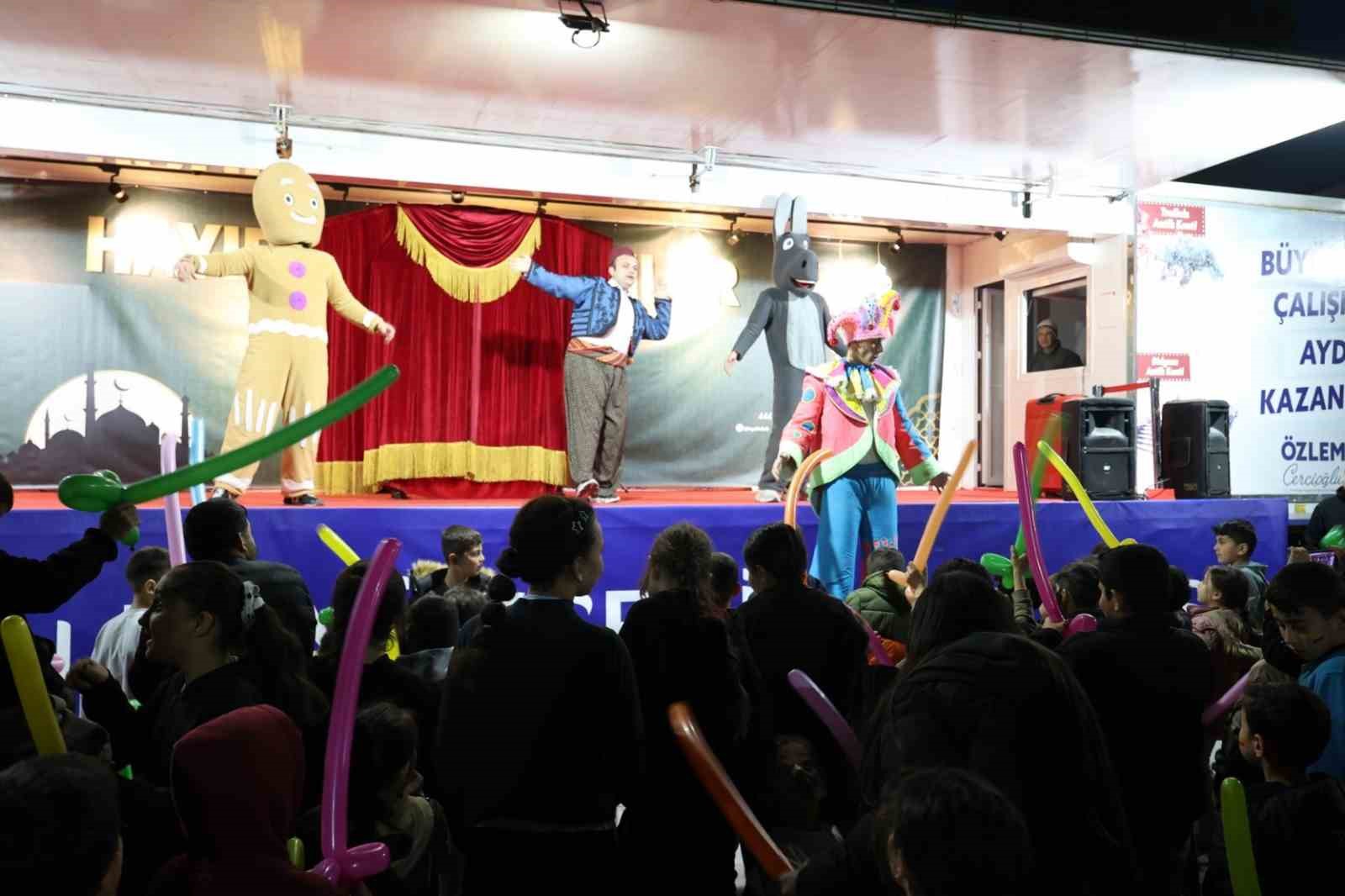 Aydın B&uuml;y&uuml;kşehir Belediyesi Ramazan etkinlikleri Sultanhisar ile devam etti
