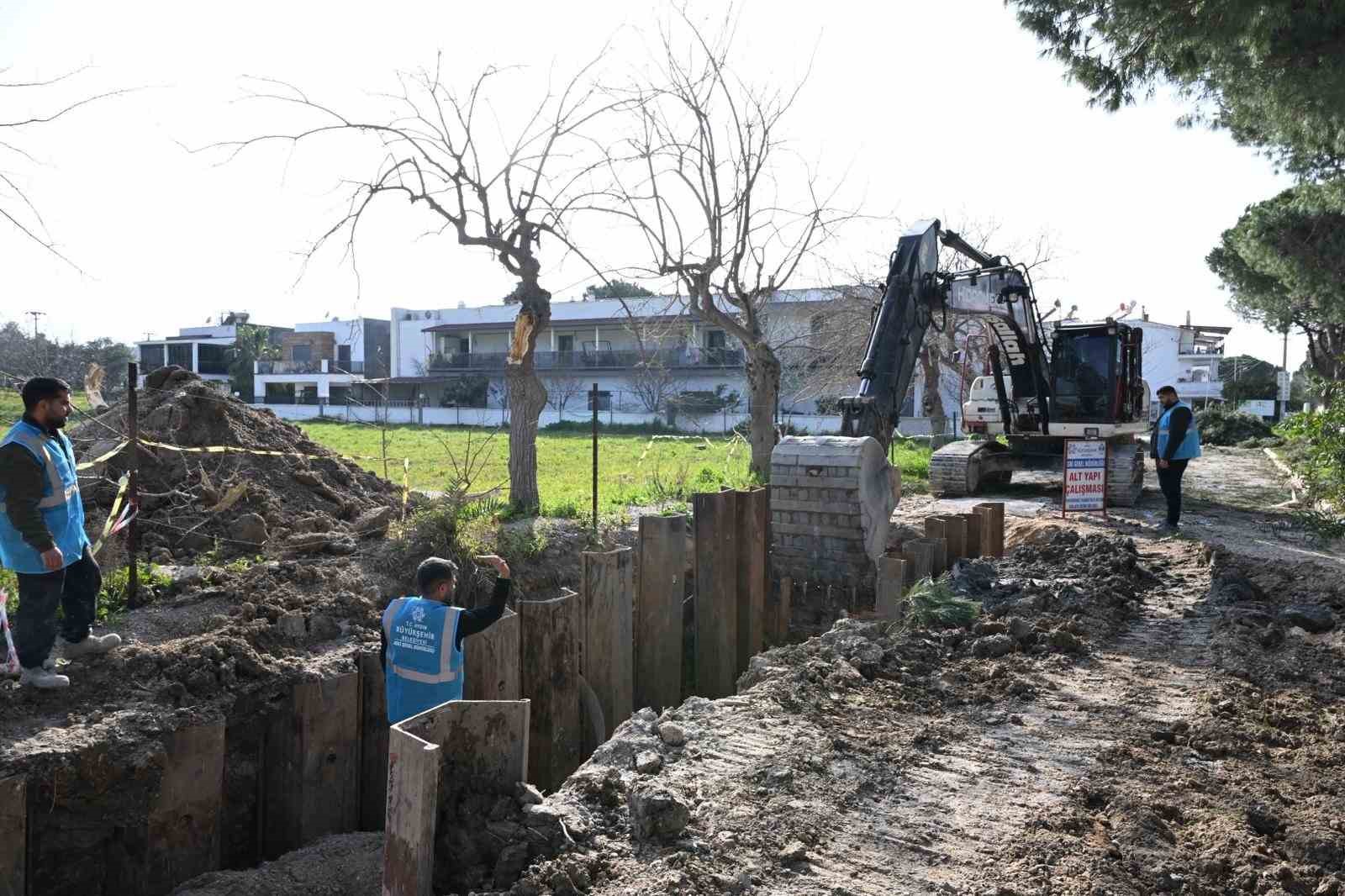 Büyükşehir’den Kuşadası’na 9 milyonluk altyapı yatırımı