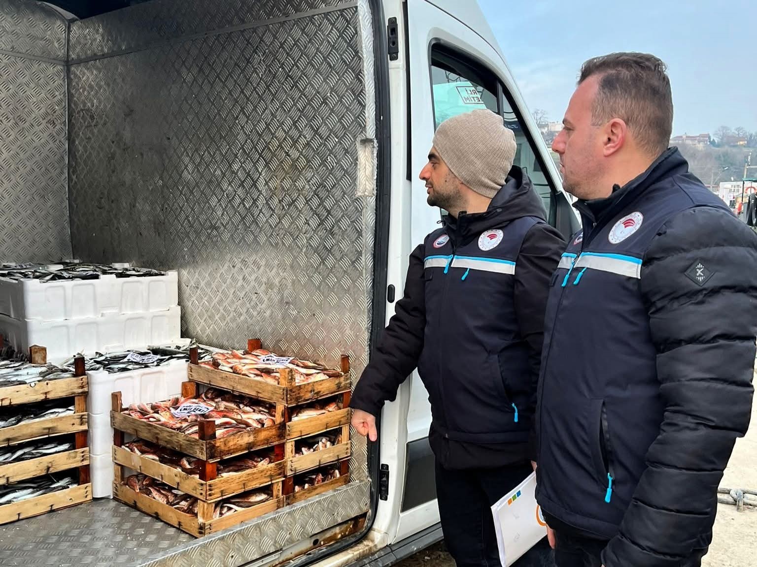 Kırklareli’nde su ürünleri nakil araçlarına sıkı denetim