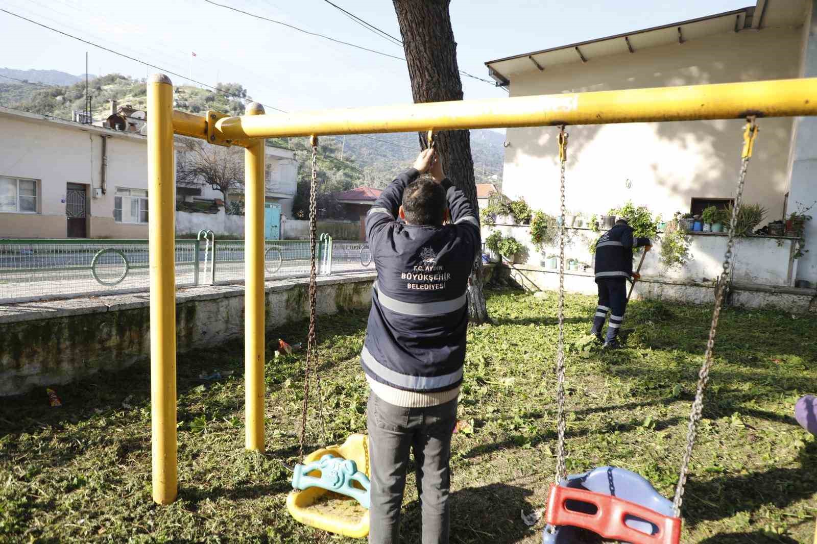Aydın B&uuml;y&uuml;kşehir&rsquo;den Ko&ccedil;arlı&rsquo;ya &rsquo;yeşil&rsquo; dokunuş
