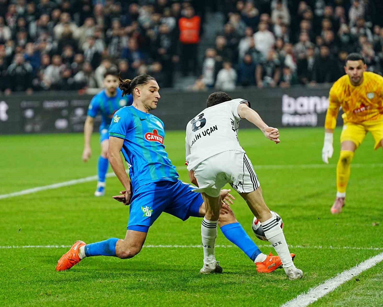 Ziraat T&uuml;rkiye Kupası: Beşiktaş: 3 - &Ccedil;aykur Rizespor: 0 (İlk yarı)
