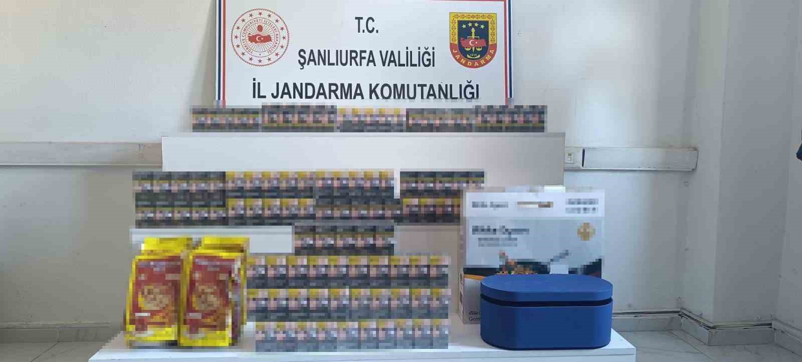 Şanlıurfa&rsquo;da 4 bin 580 paket ka&ccedil;ak sigara ele ge&ccedil;irildi
