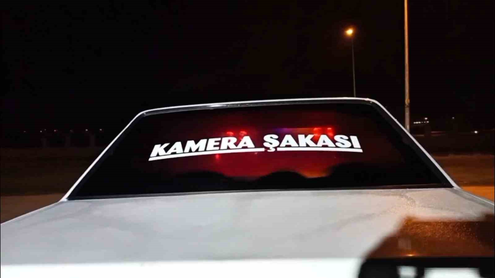 &Ccedil;aycuma&rsquo;da gece saatlerinde film gibi kovalamaca kamerada: 366 bin TL ceza kesildi
