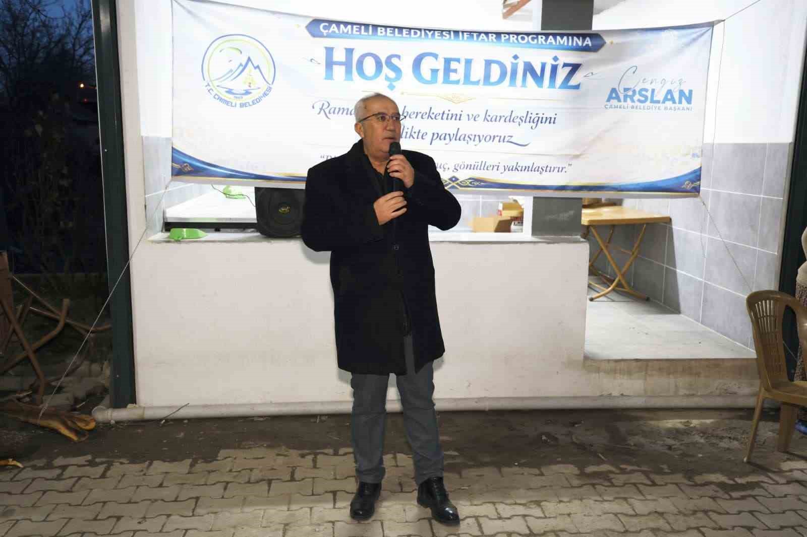 Çameli Belediyesi gönülleri iftar sofrasında buluşturmaya devam ediyor