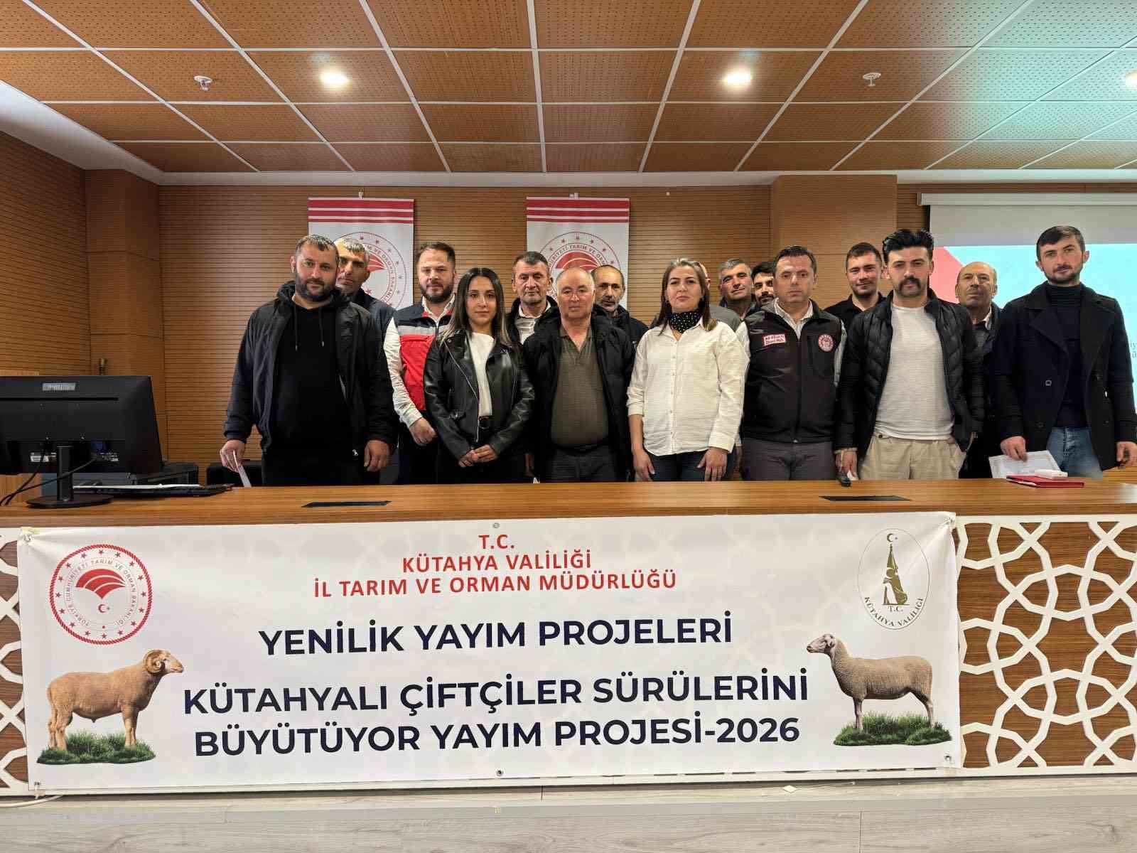 K&uuml;tahyalı k&uuml;&ccedil;&uuml;kbaş hayvan yetiştiricilerine &uuml;retimi arttırmaya y&ouml;nelik eğitim
