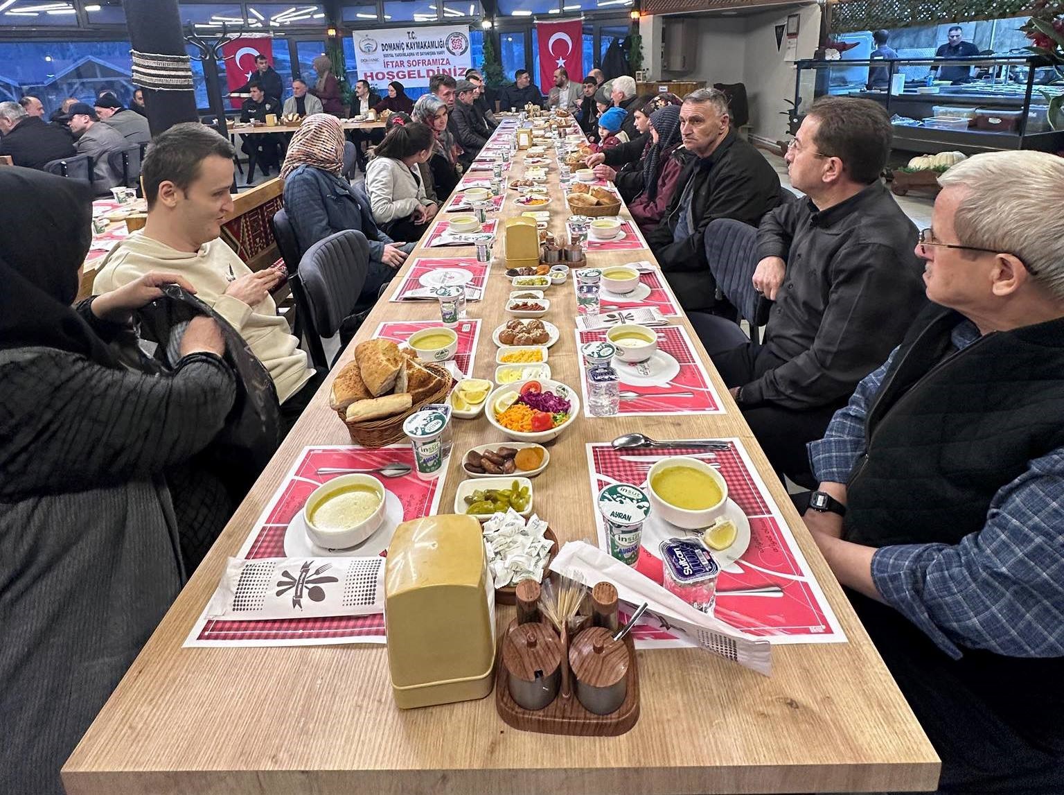 Domani&ccedil;&rsquo;te engelli, yaşlı, &ouml;ks&uuml;z ve yetim ailelerine iftar
