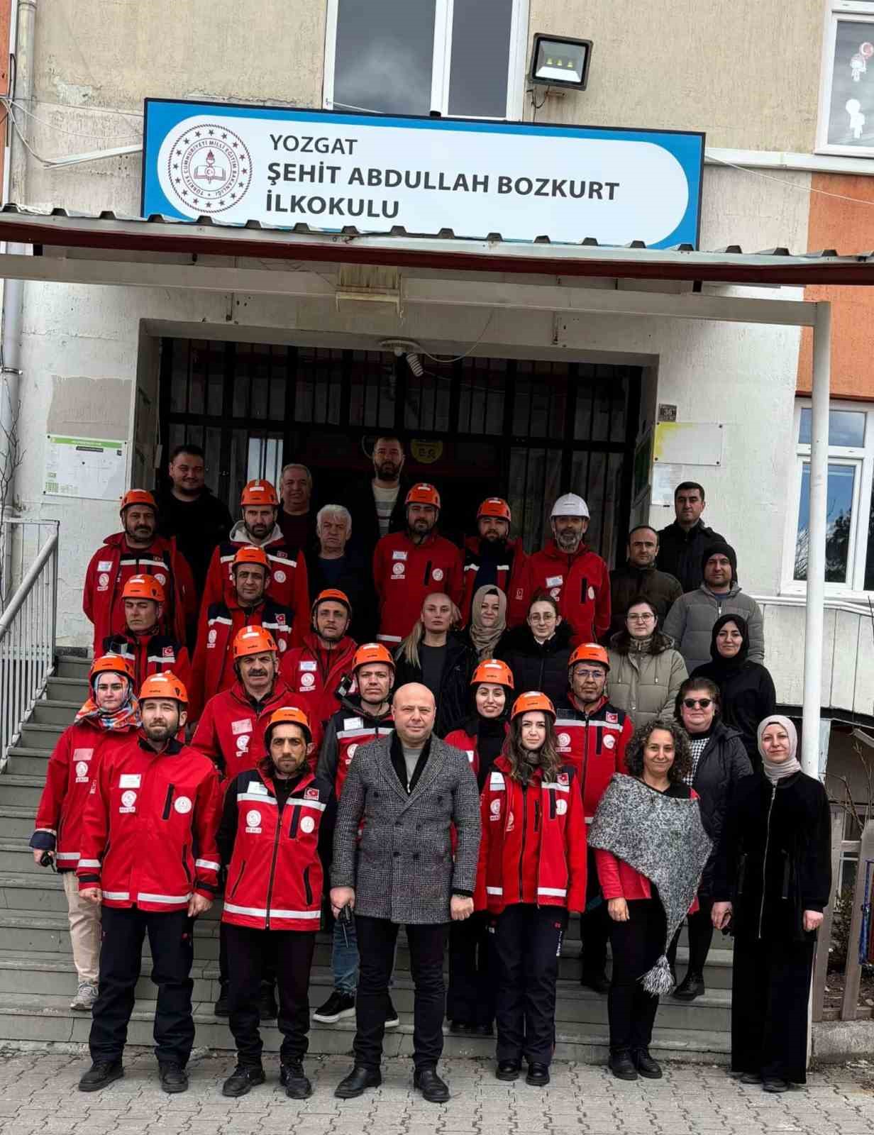 Yozgat&rsquo;ta 441 kişinin katıldığı tatbikat d&uuml;zenlendi
