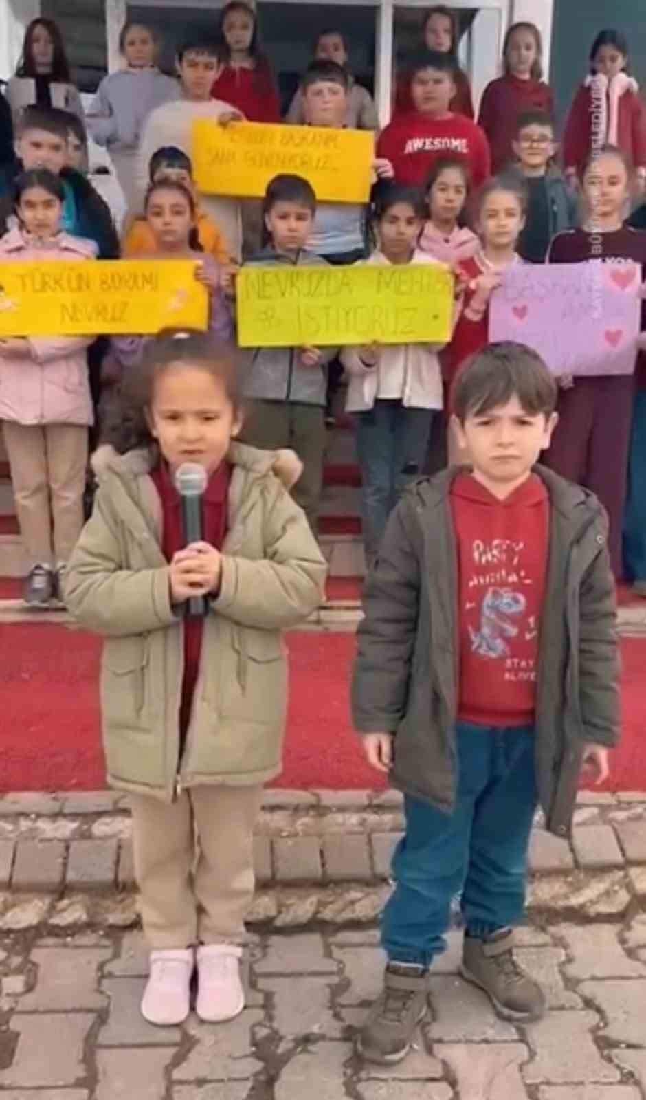 Başkan B&uuml;y&uuml;kkılı&ccedil;, ilkokul &ouml;ğrencilerinin isteğine kayıtsız kalmadı
