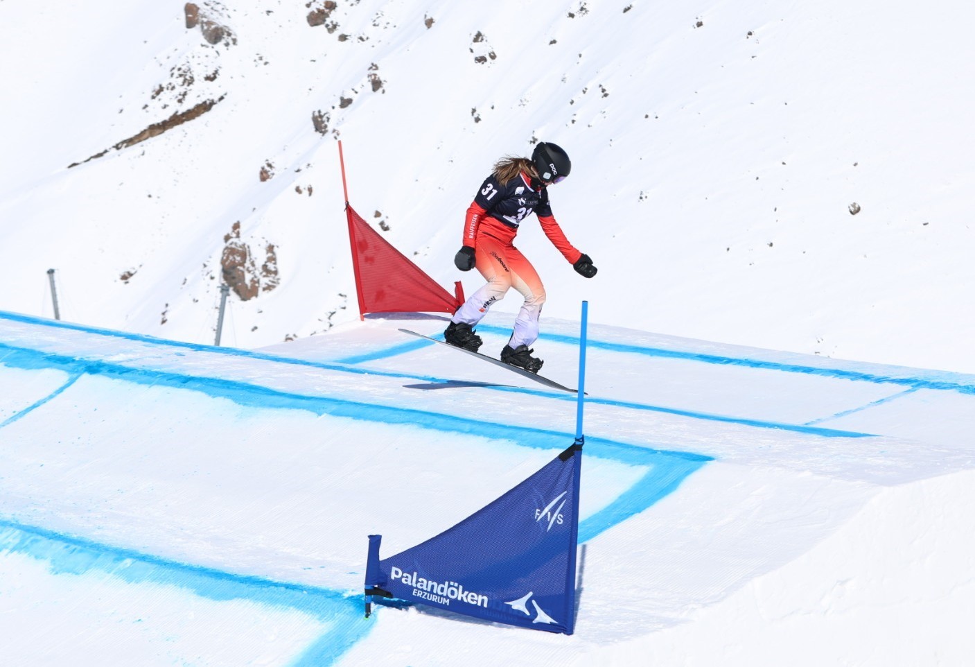 Erzurum&rsquo;da FIS SBX Snowboard D&uuml;nya Kupası heyecanı
