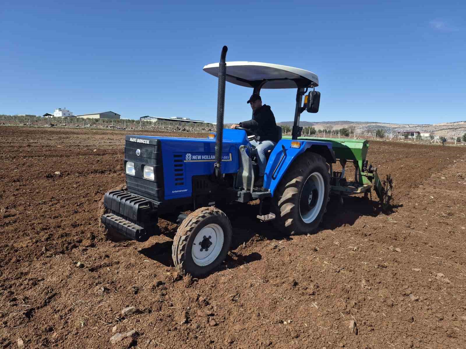 Gaziantep&rsquo;te nohut ekimi başladı
