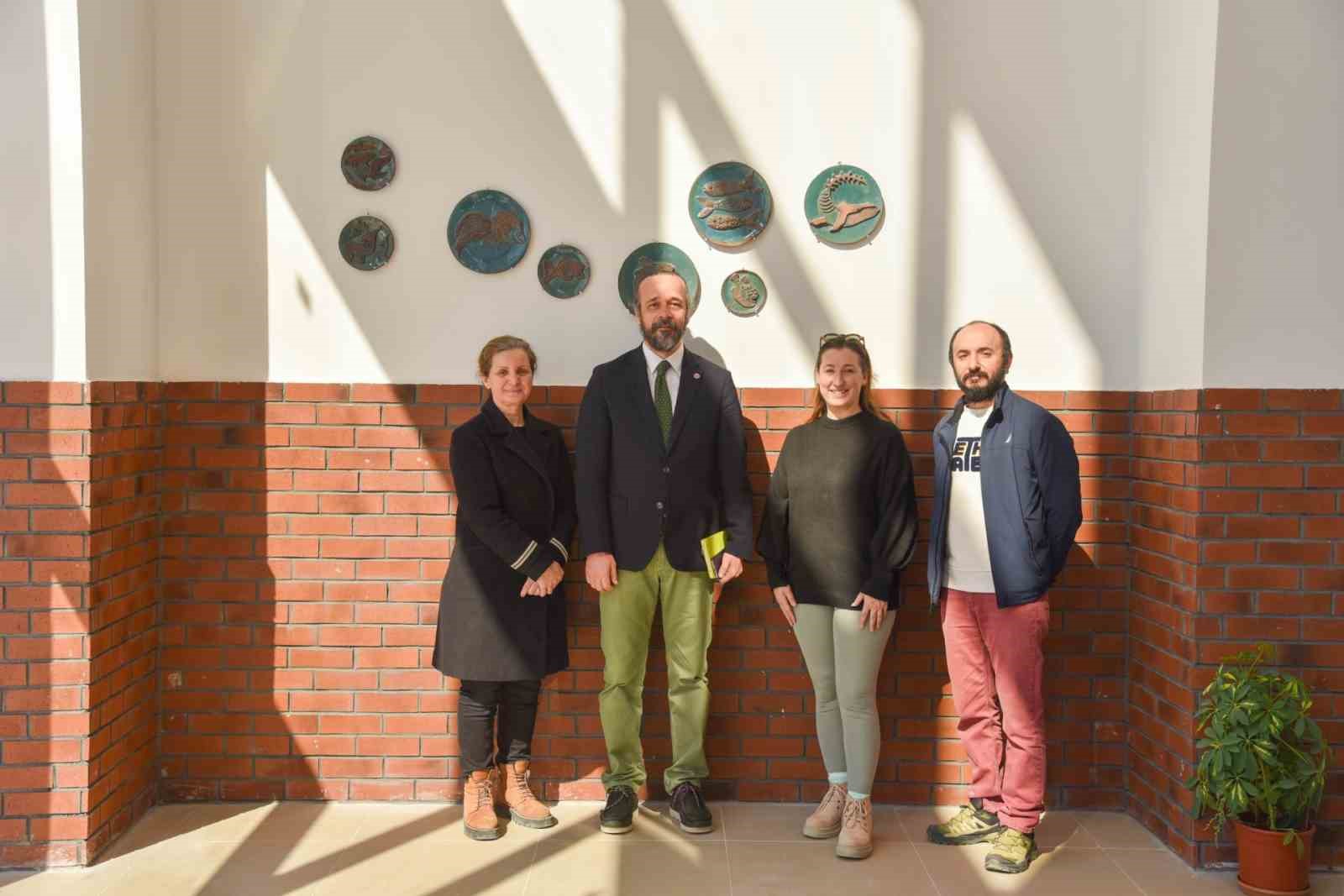 BŞE&Uuml; yemekhanesine sanatsal dokunuş
