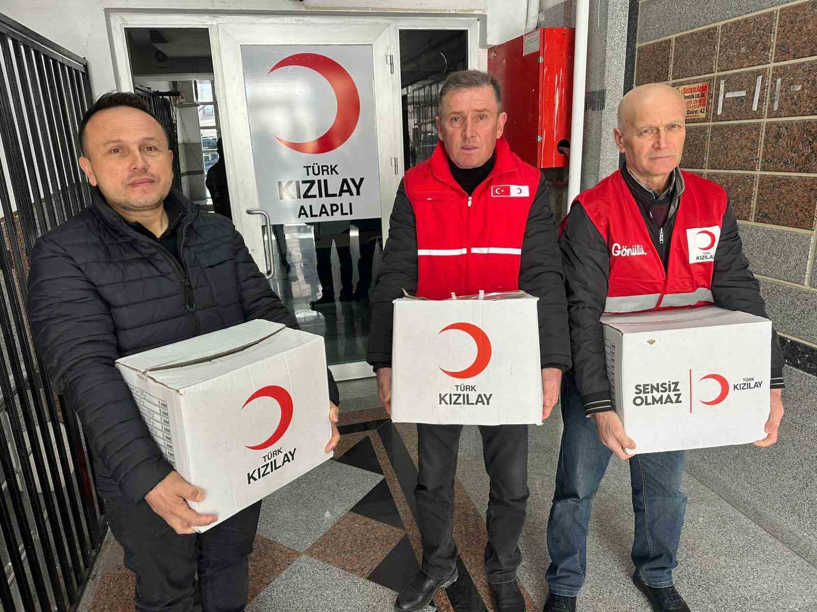 T&uuml;rk Kızılayı Alaplı Temsilciliği a&ccedil;ıldı
