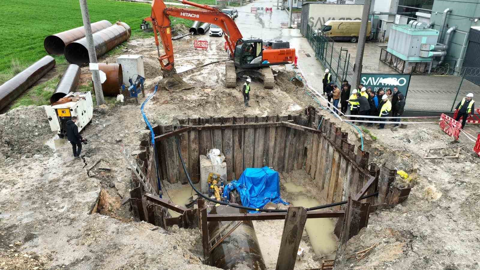 &Ccedil;ınarcık suyu G&ouml;r&uuml;kle ve Mudanya&rsquo;ya taşınıyor
