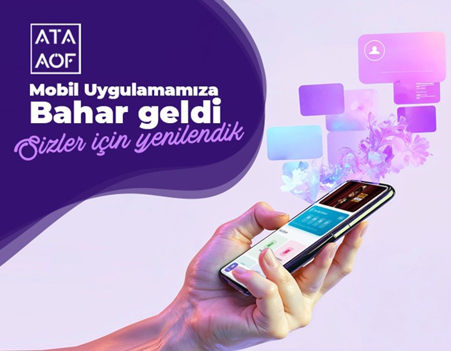 Atat&uuml;rk &Uuml;niversitesi ATA-A&Ouml;F&rsquo;te dijital d&ouml;n&uuml;ş&uuml;m r&uuml;zg&acirc;rı: "ATA-A&Ouml;F&rsquo;e bahar geldi"
