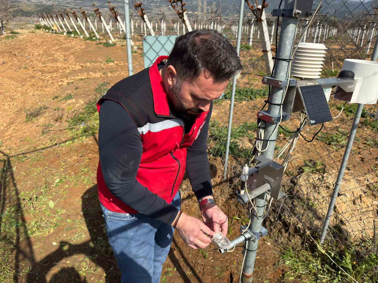 Sarıg&ouml;l&rsquo;de erken uyarı tahmin istasyonlarının bakımı yapıldı
