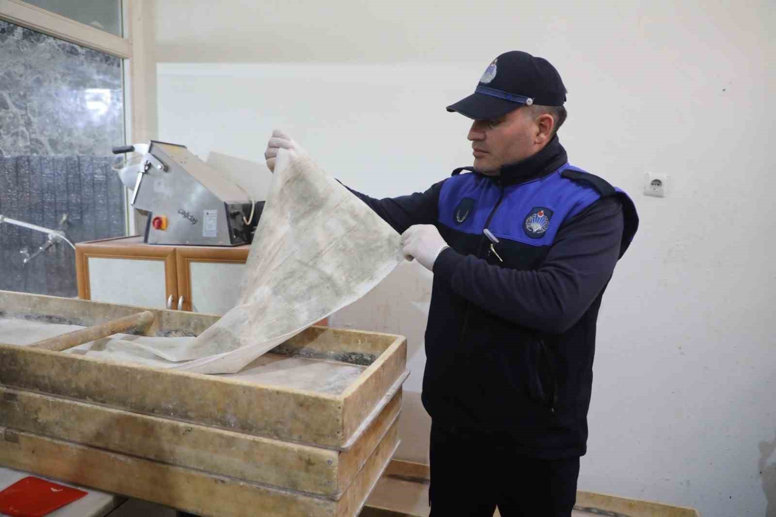 Elazığ&rsquo;da fırınlar denetlendi
