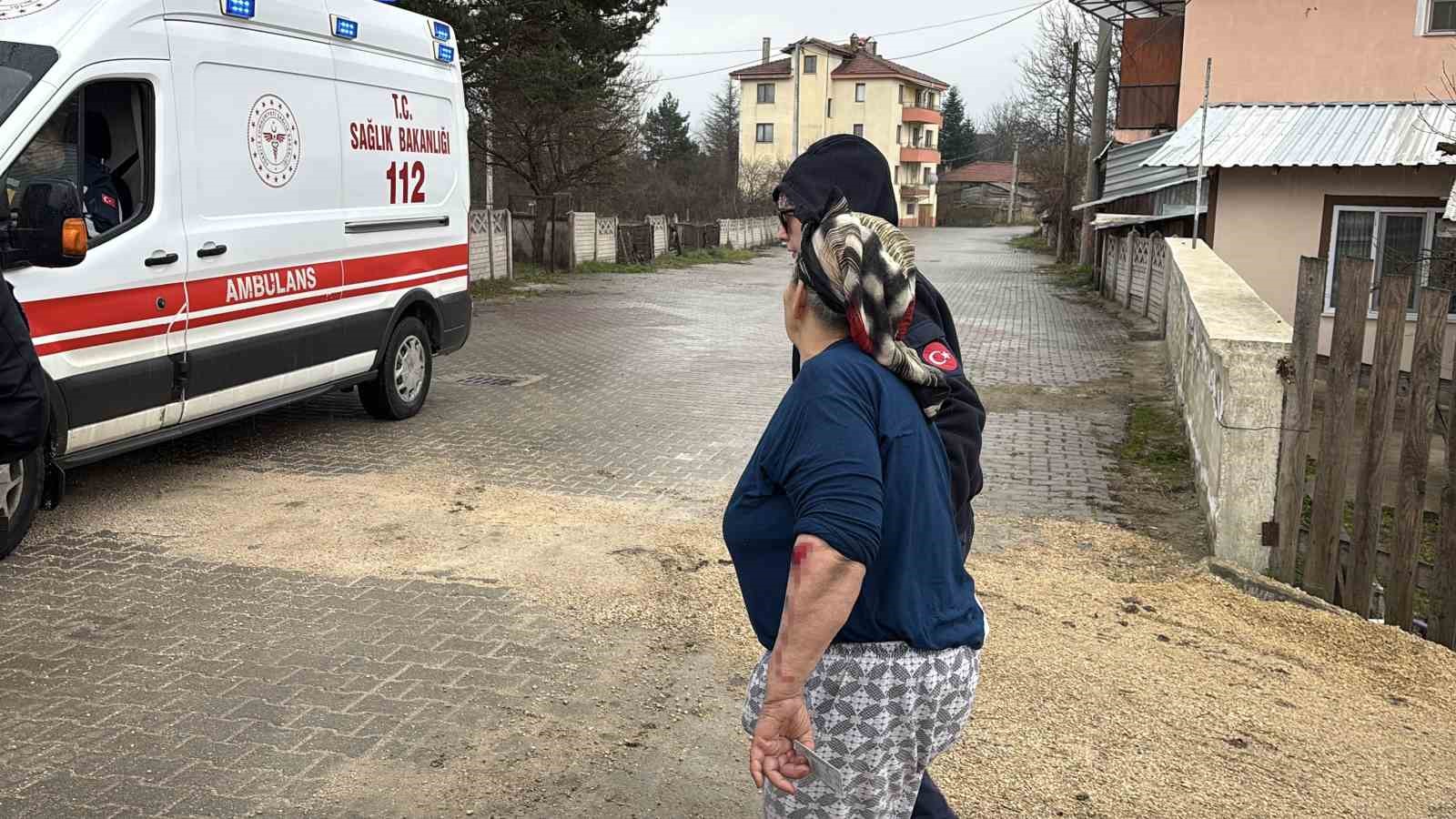 Bolu&rsquo;da baca yangını: 1 yaralı
