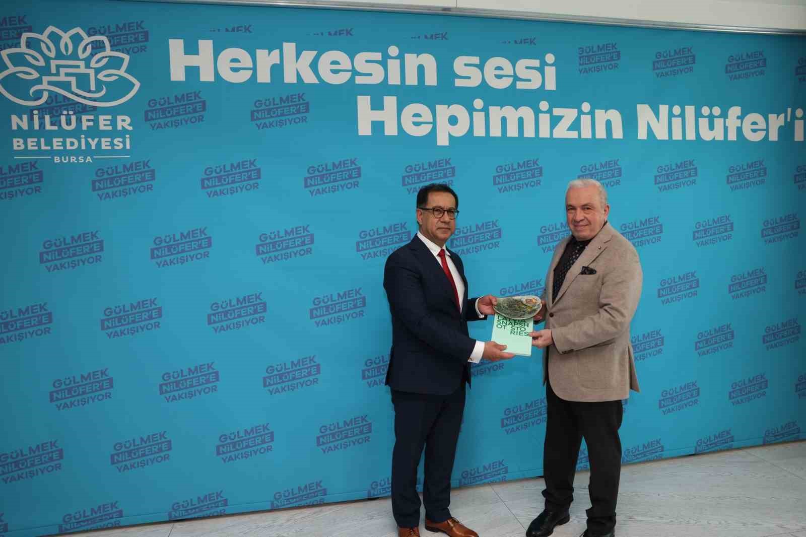 Nil&uuml;fer&rsquo;e Letonya B&uuml;y&uuml;kel&ccedil;isi&rsquo;nden ziyaret
