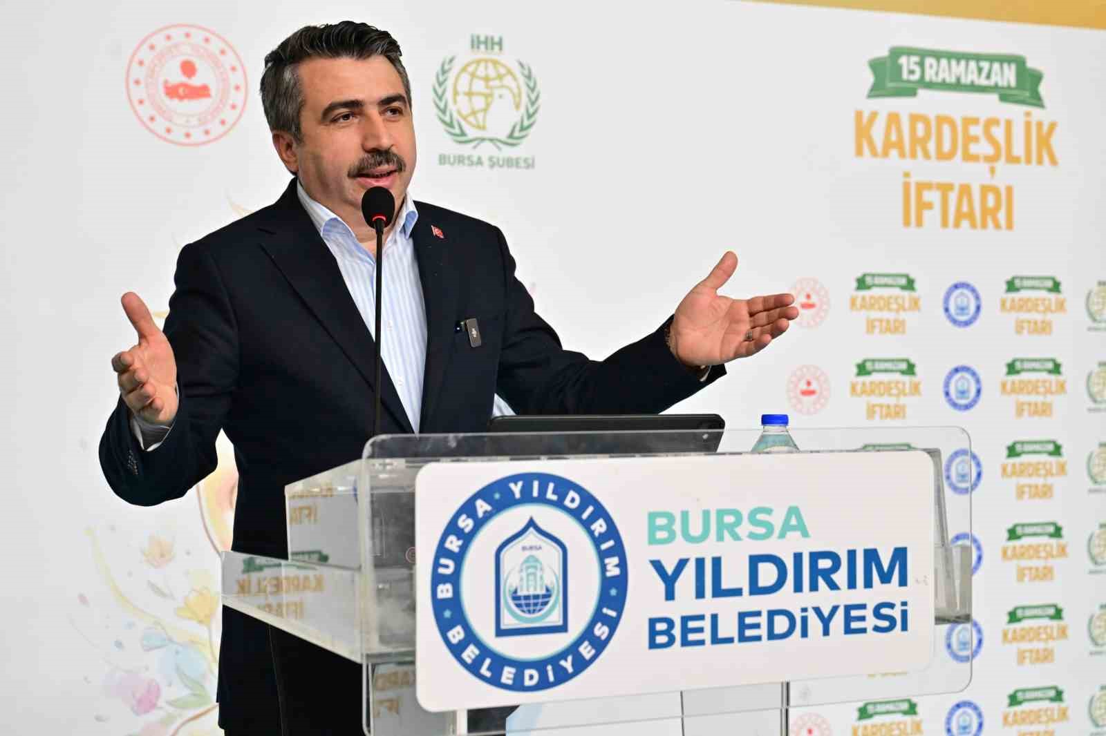 Yıldırım&rsquo;da şefkat iftarı
