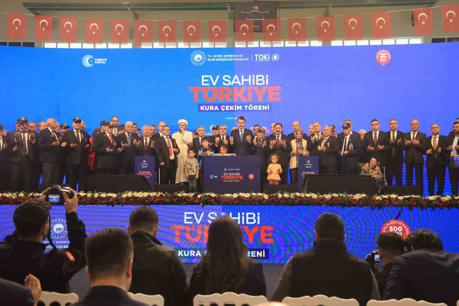 Hatay&rsquo;da 13 bin 289 konutun kura &ccedil;ekim t&ouml;reni ger&ccedil;ekleşti
