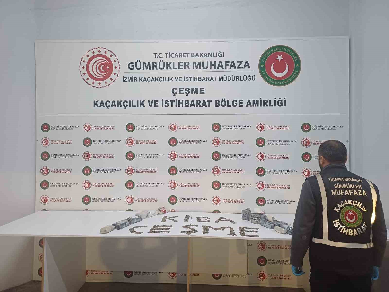 Ticaret Bakanlığı G&uuml;mr&uuml;k Muhafaza ekiplerinden tarihi eser ka&ccedil;ak&ccedil;ılarına ağır darbe
