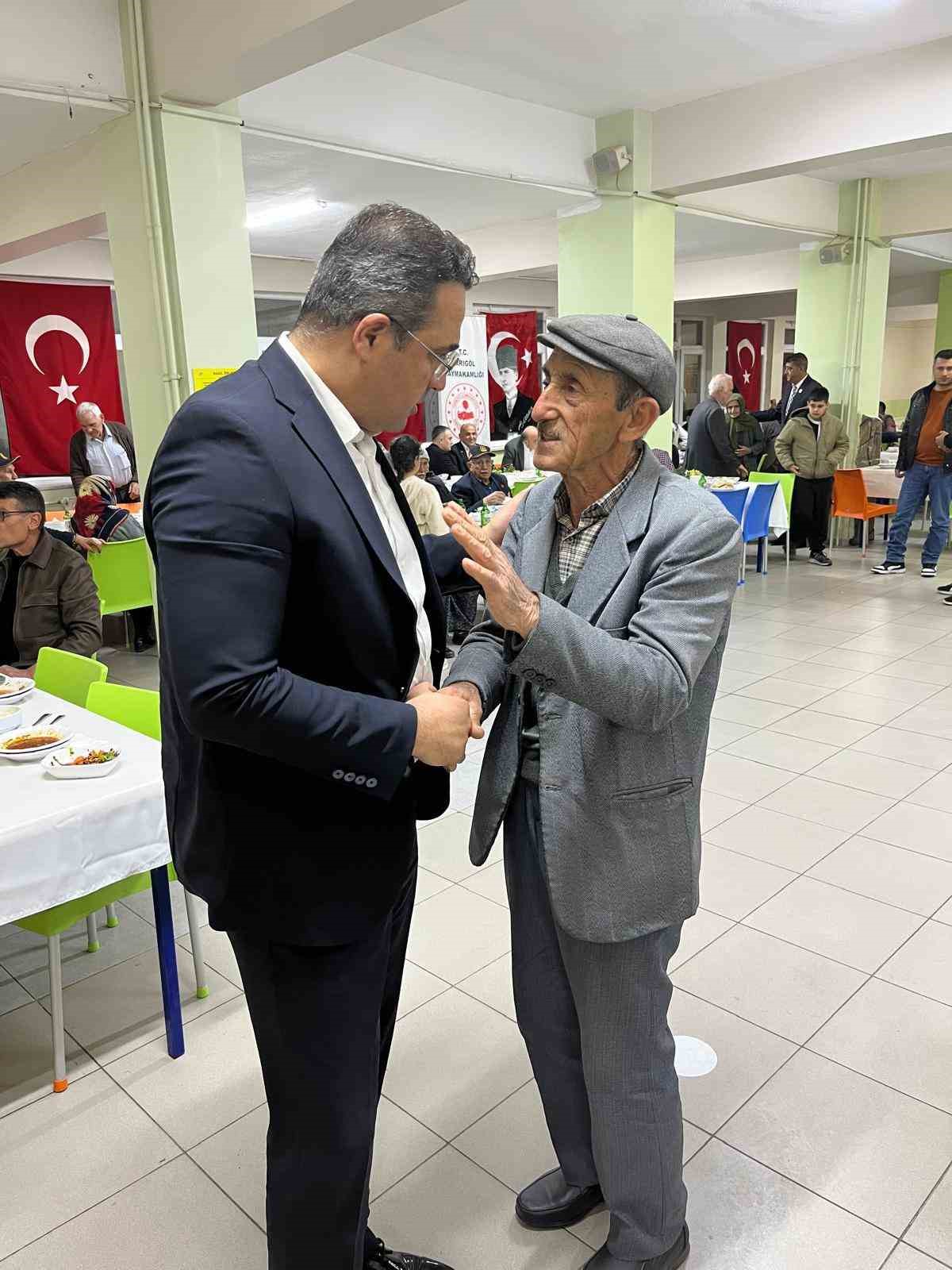 Sarıg&ouml;l&rsquo;de şehit aileleri ve gaziler onuruna iftar programı
