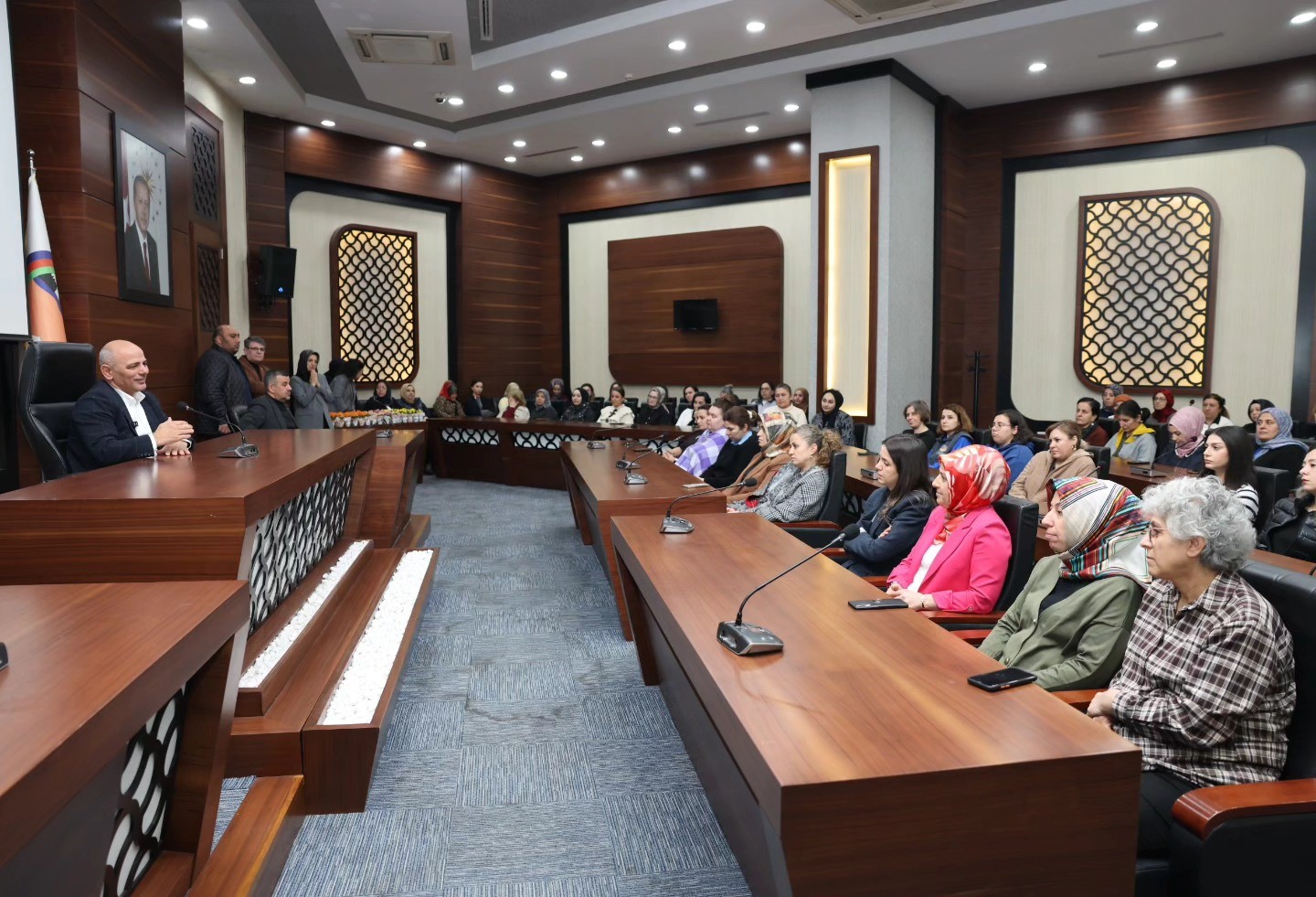 K&ouml;rfez&rsquo;de 8 Mart&rsquo;a &ouml;zel anlamlı buluşma
