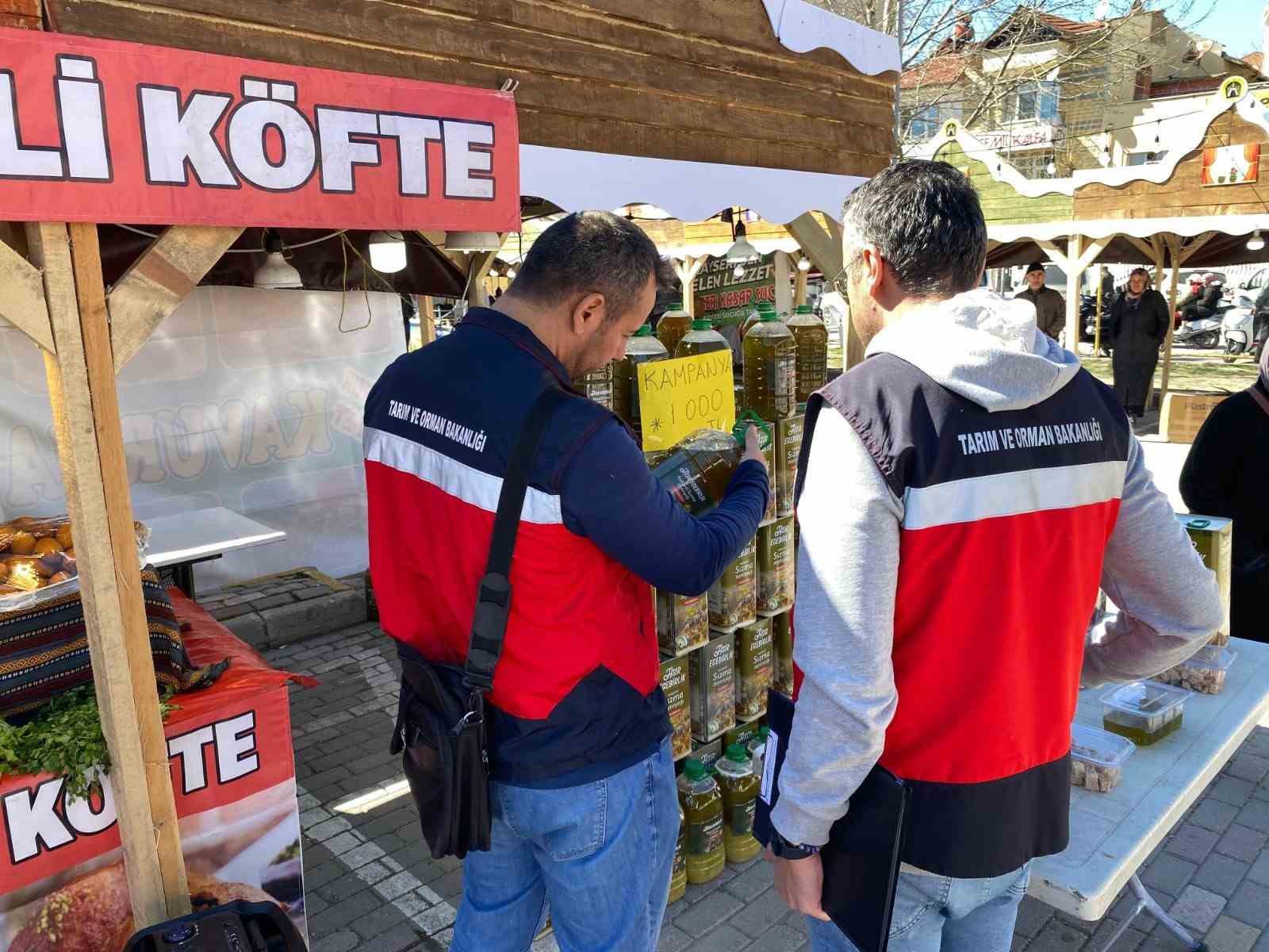 Tavşanlı&rsquo;da Ramazan Şenliği Fuarında gıda denetimi
