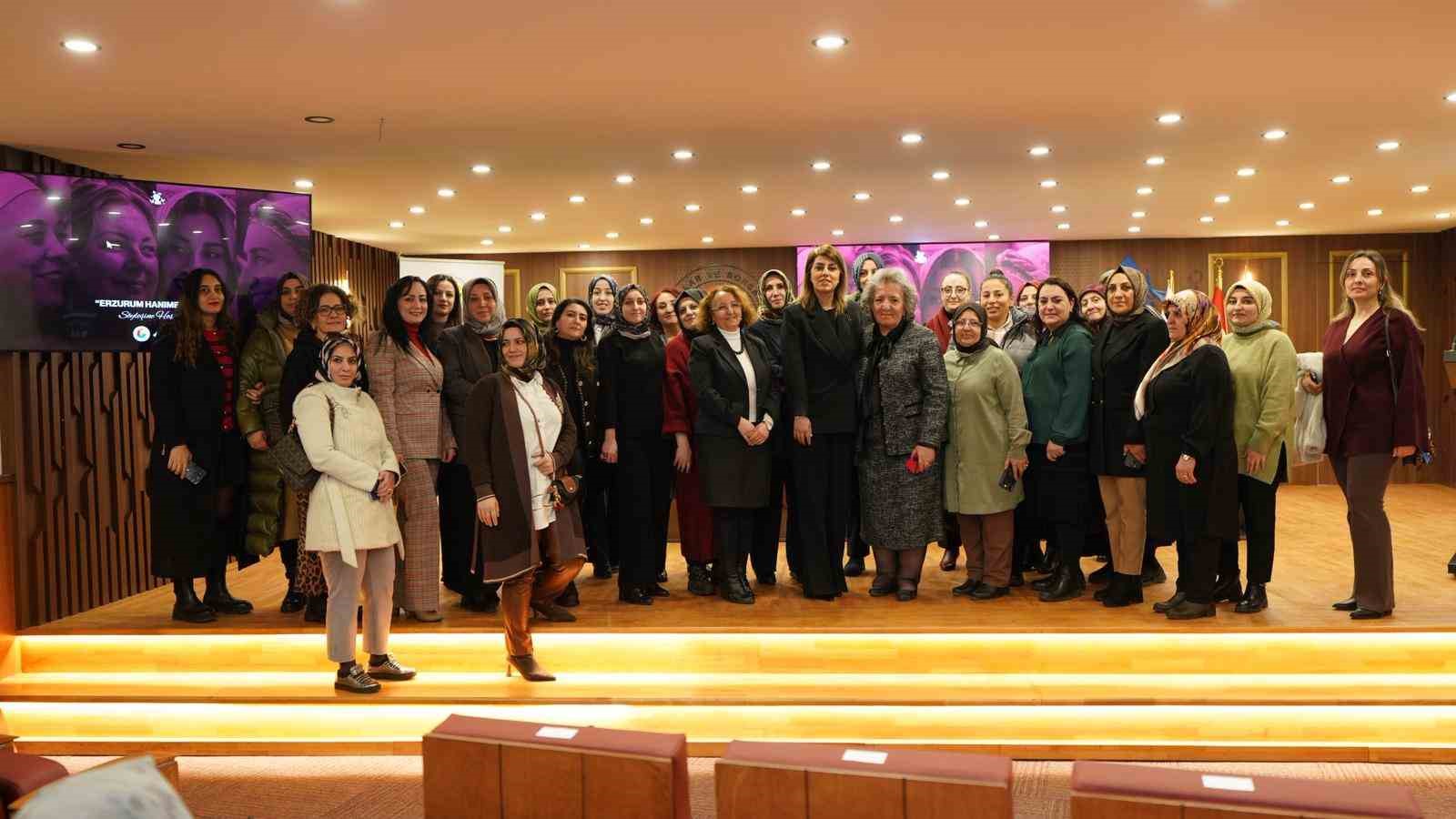 ETSO&rsquo;da 8 Mart&rsquo;a &ouml;zel "Erzurum Hanımefendileri" s&ouml;yleşisi

