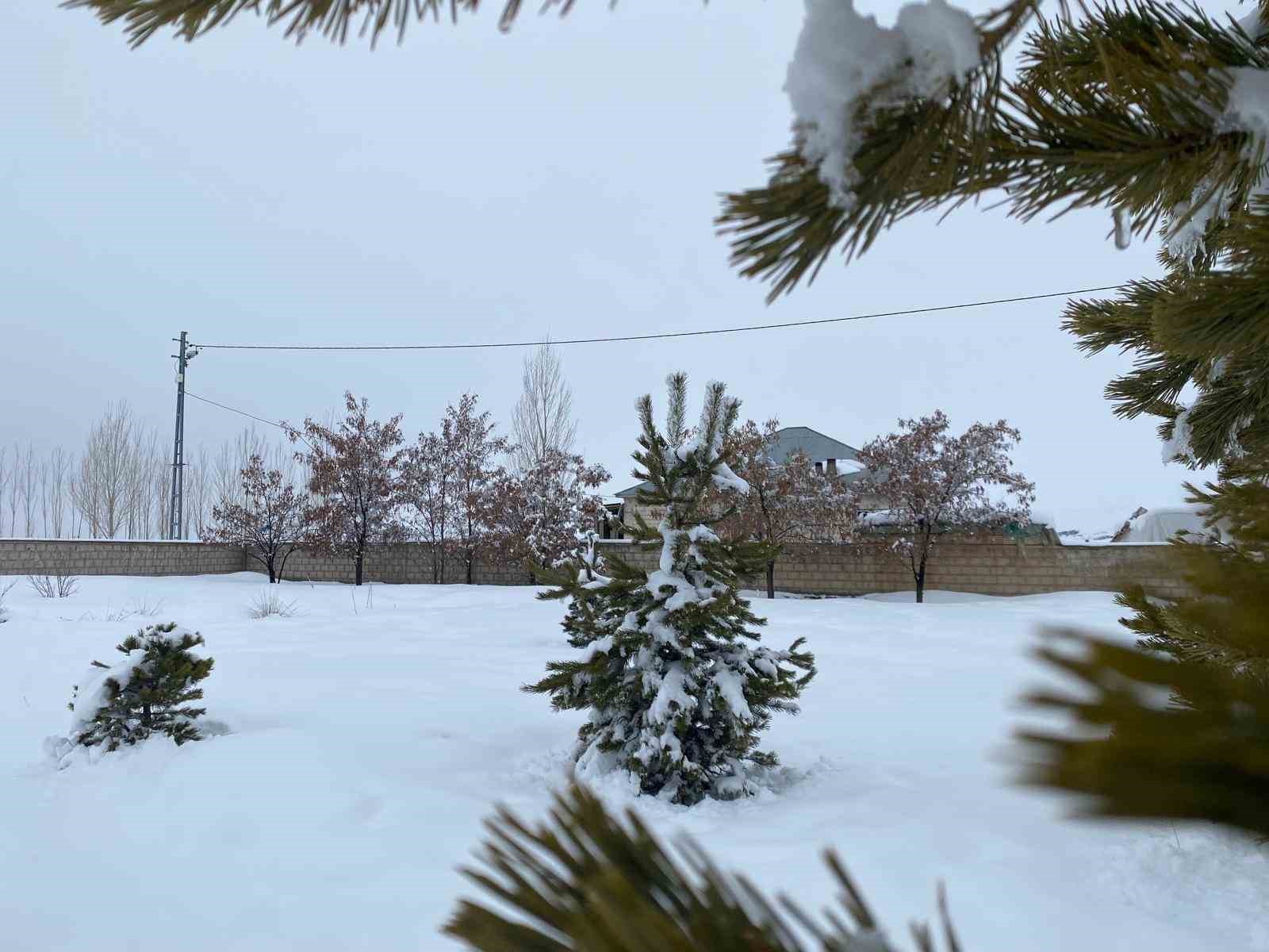 Mart ayında Ağrı&rsquo;da kar yağışı etkili oldu
