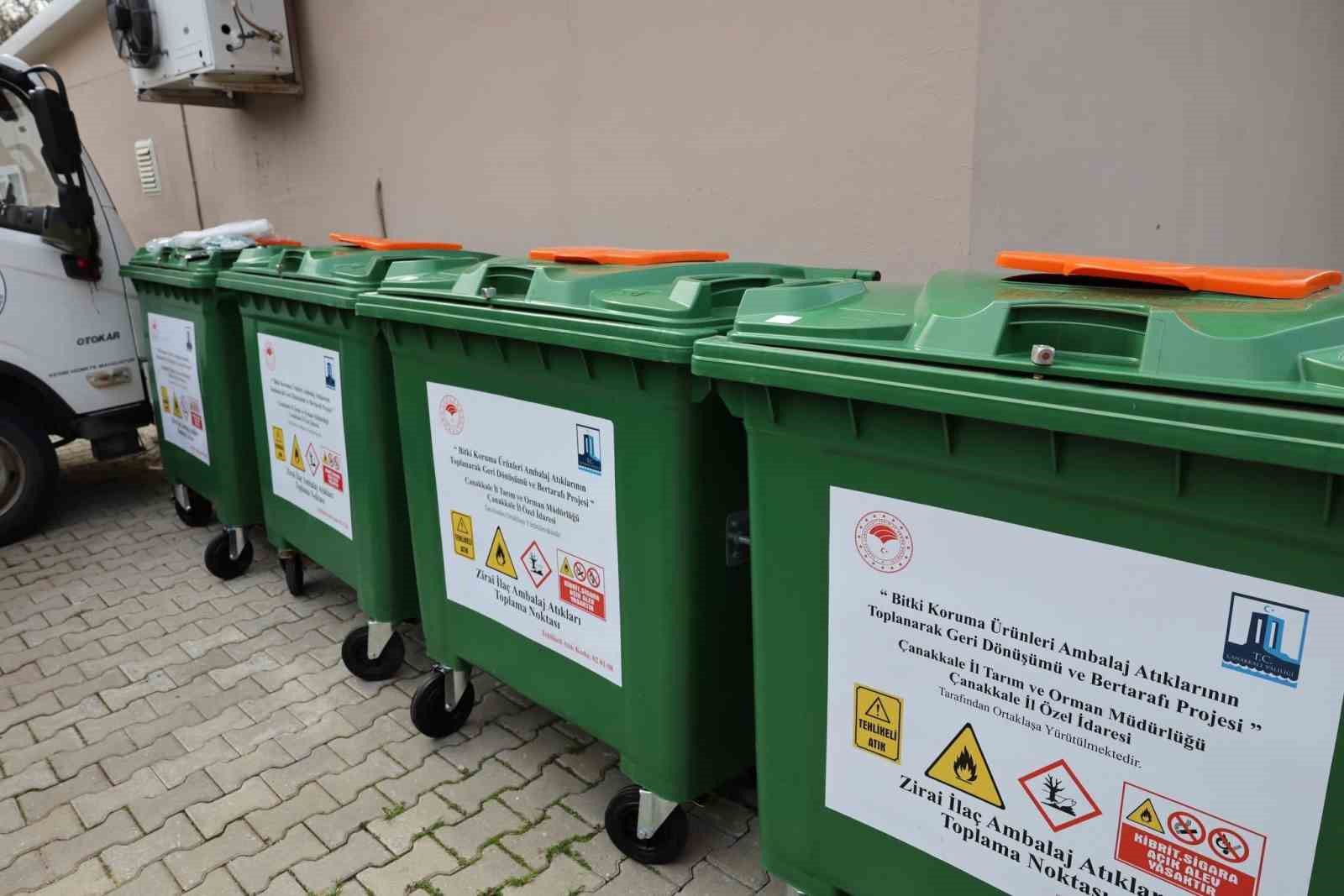 &Ccedil;anakkale&rsquo;de 45 bin kilogram atık bertaraf edildi
