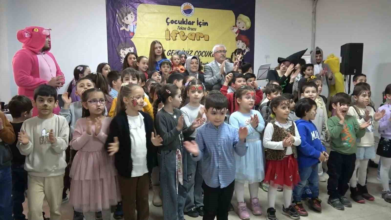 Sinop&rsquo;ta miniklerin tekne orucu sevinci
