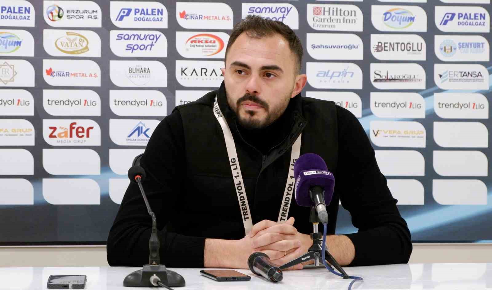 Erzurumspor FK-Manisaspor FK ma&ccedil;ının ardından
