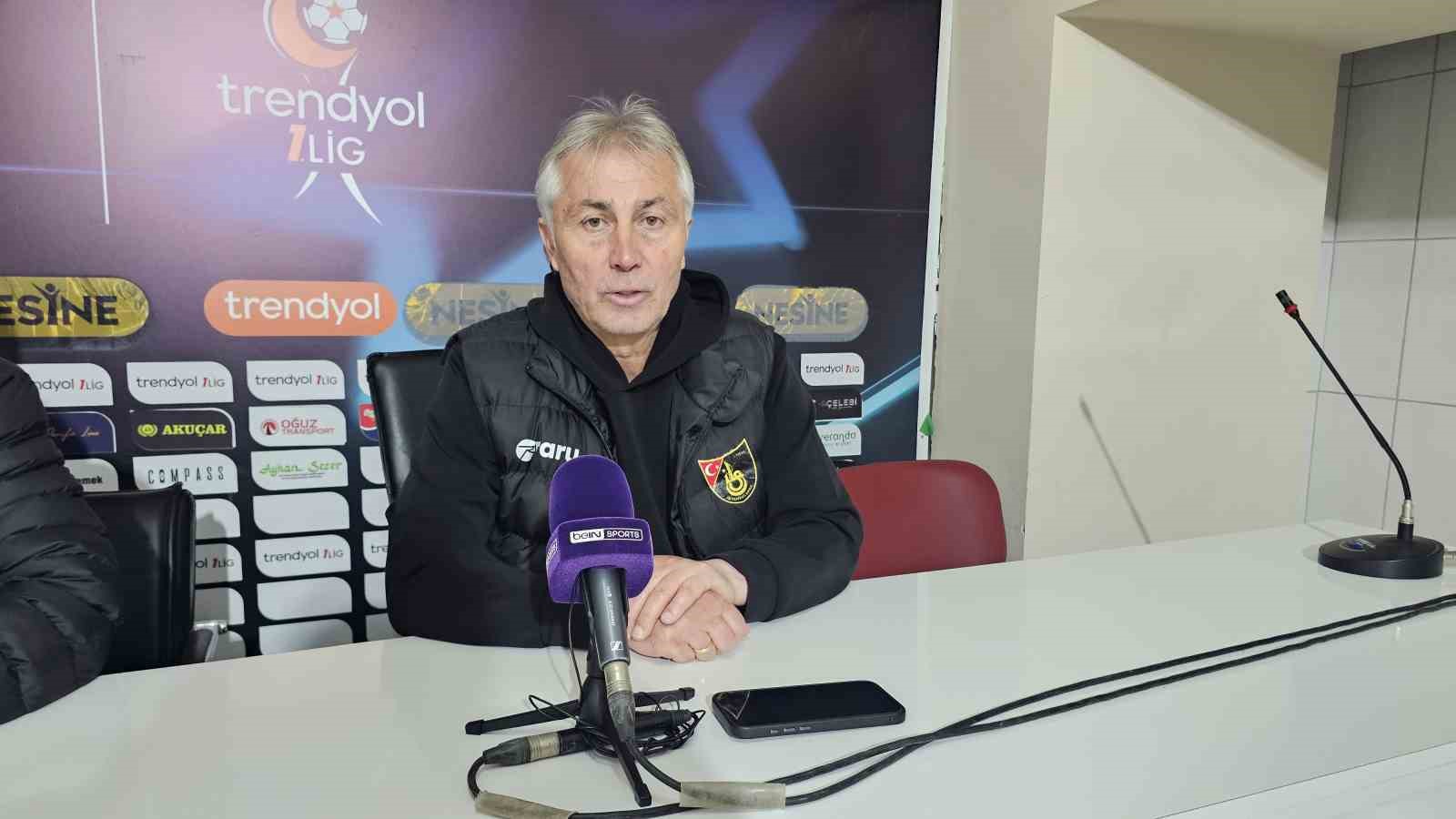 Bandırmaspor-İstanbulspor ma&ccedil;ının ardından
