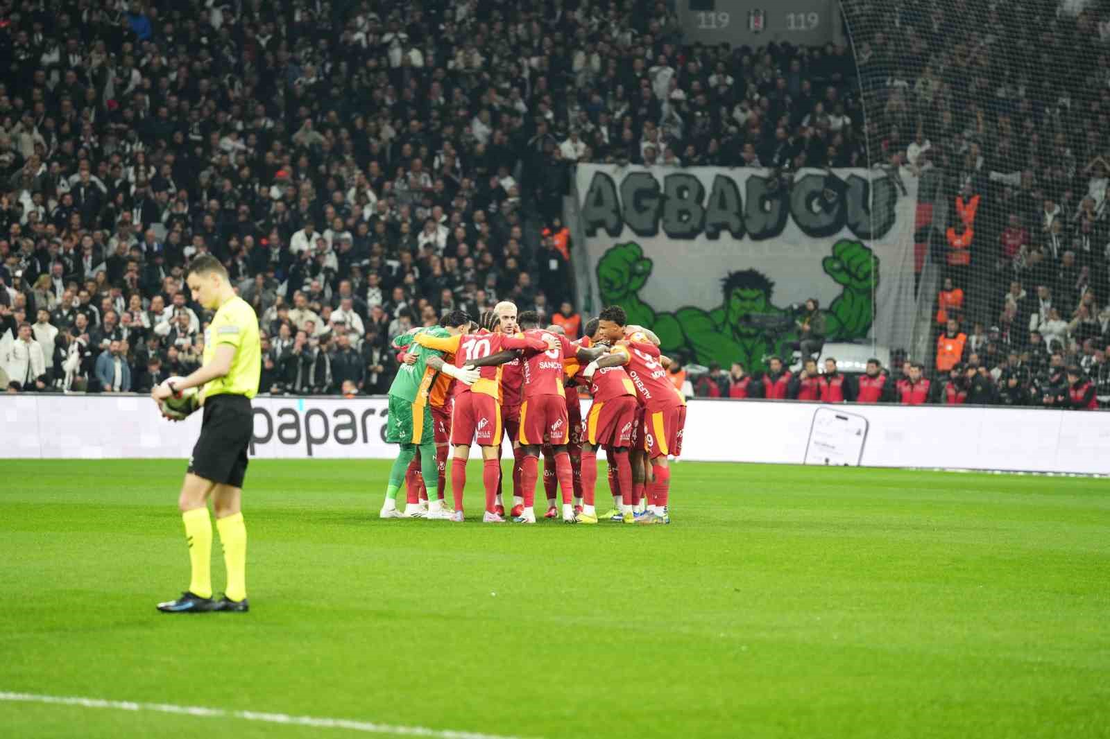 Trendyol S&uuml;per Lig: Beşiktaş: 0 - Galatasaray: 0 (Ma&ccedil; devam ediyor)
