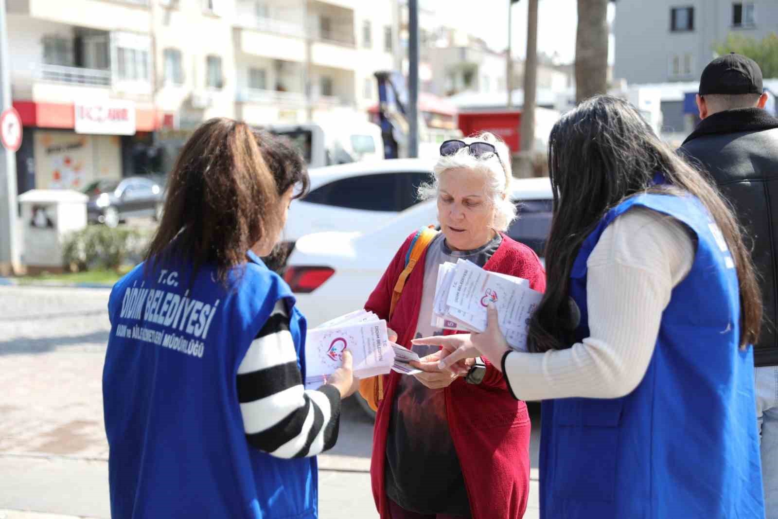 Kadınlar için destek noktası oluşturuldu