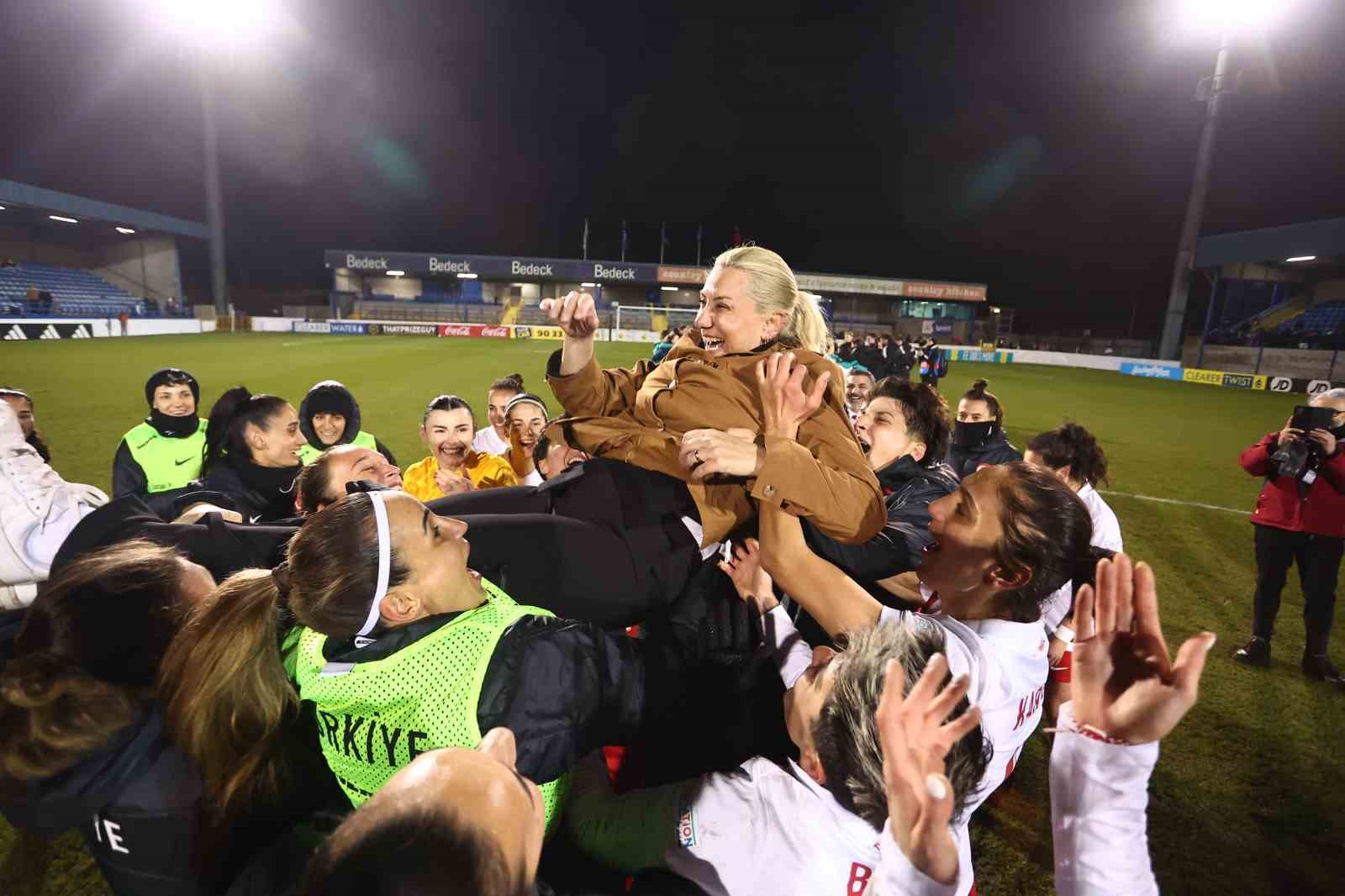 Kadın A Milli Takımı, Kuzey İrlanda&rsquo;yı 1-0 mağlup etti
