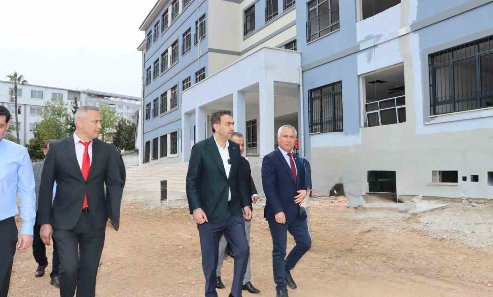 Mersin&rsquo;de eğitim yatırımları s&uuml;r&uuml;yor
