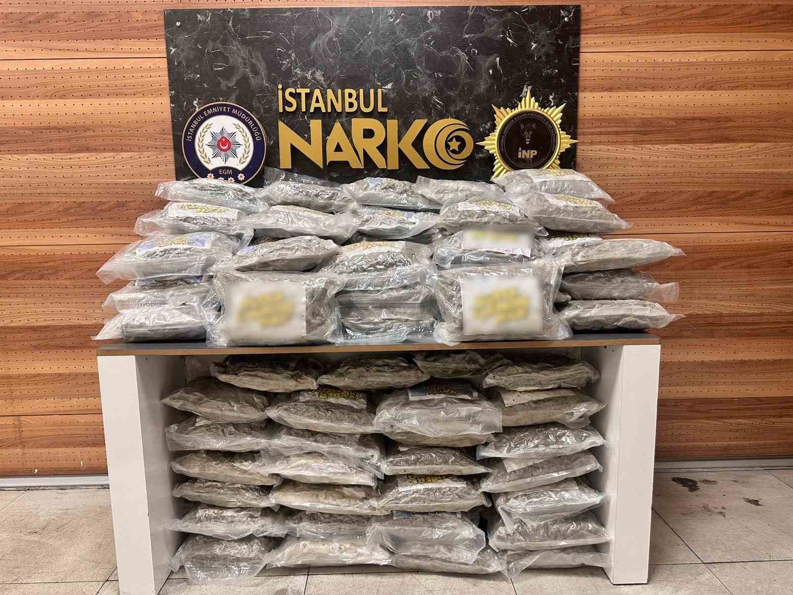 Tuzla’da uyuşturucu operasyonu: 51 kilo skunk ele geçirildi