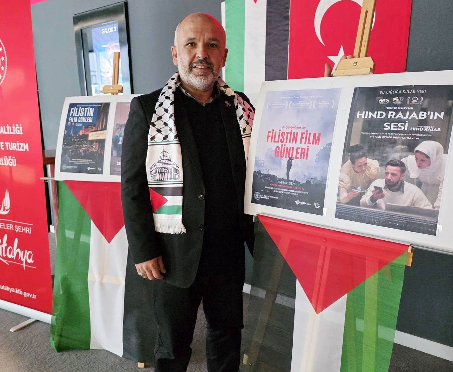 K&uuml;tahya&rsquo;da "Filistin Film G&uuml;nleri" tanıtımı
