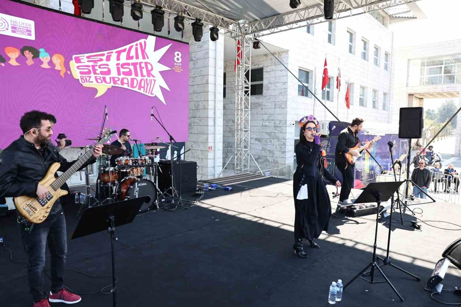 Nil&uuml;fer&rsquo;de kadınlar tek ses oldu
