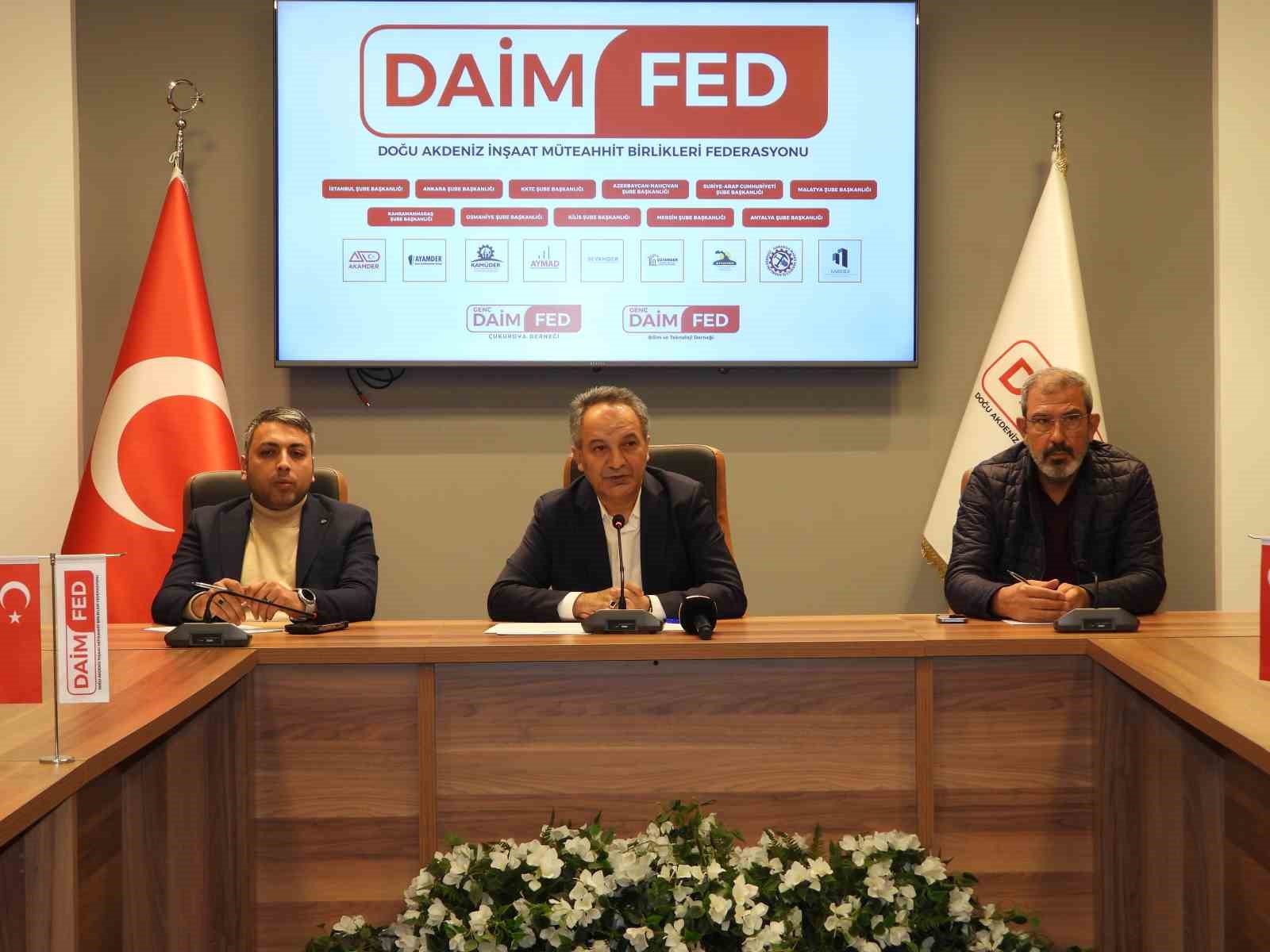 DAİMFED Genel Başkanı Karslıoğlu: "Geri kazanım sistemleri artık vazge&ccedil;ilmez"
