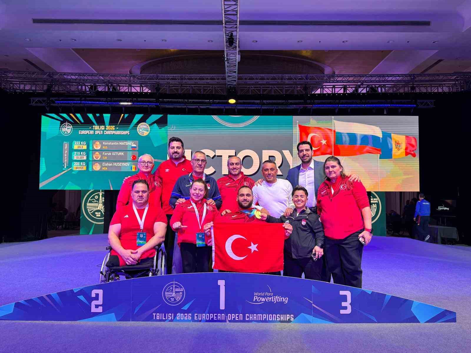 Avrupa Para Powerlifting Şampiyonası&rsquo;nda milliler 15 madalyaya ulaştı
