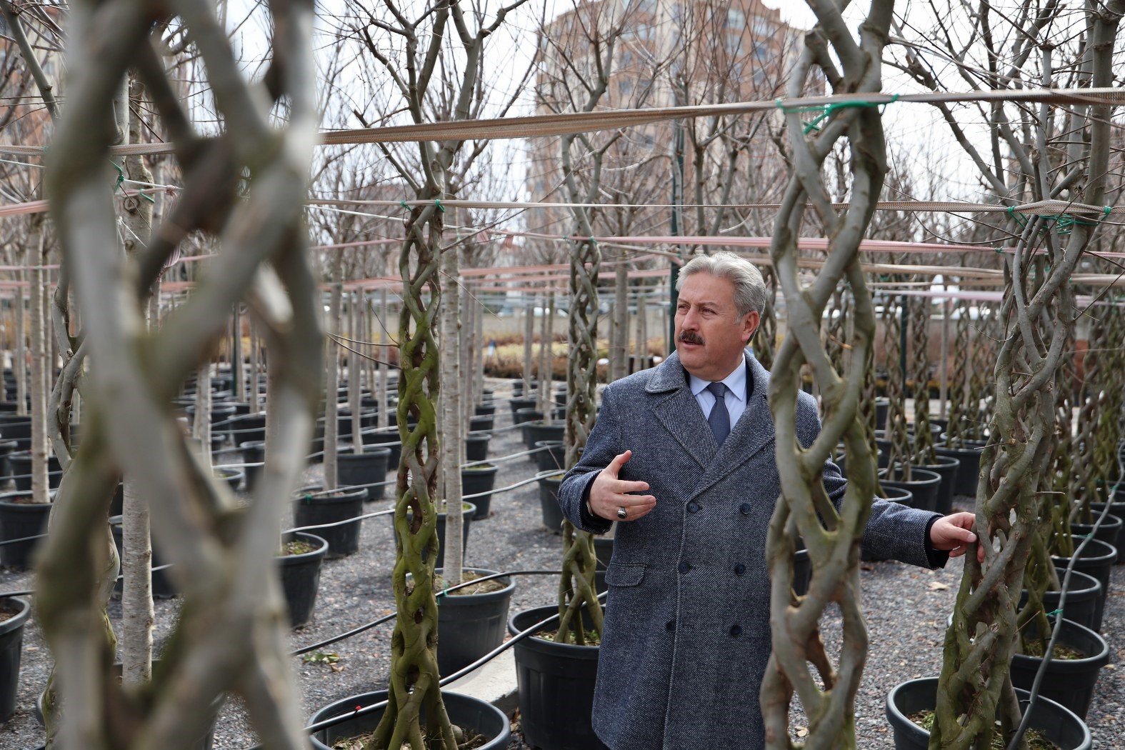 Melikgazi&rsquo;de ilkbahar ağa&ccedil; dikimiyle başladı
