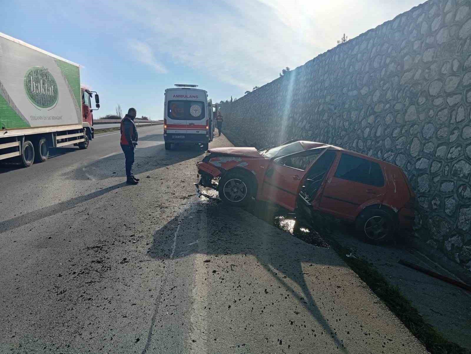 Bilecik&rsquo;te trafik kazası: 2 yaralı

