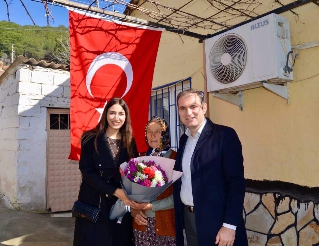 Kaymakam Murat Mete’den şehit annesine ziyaret