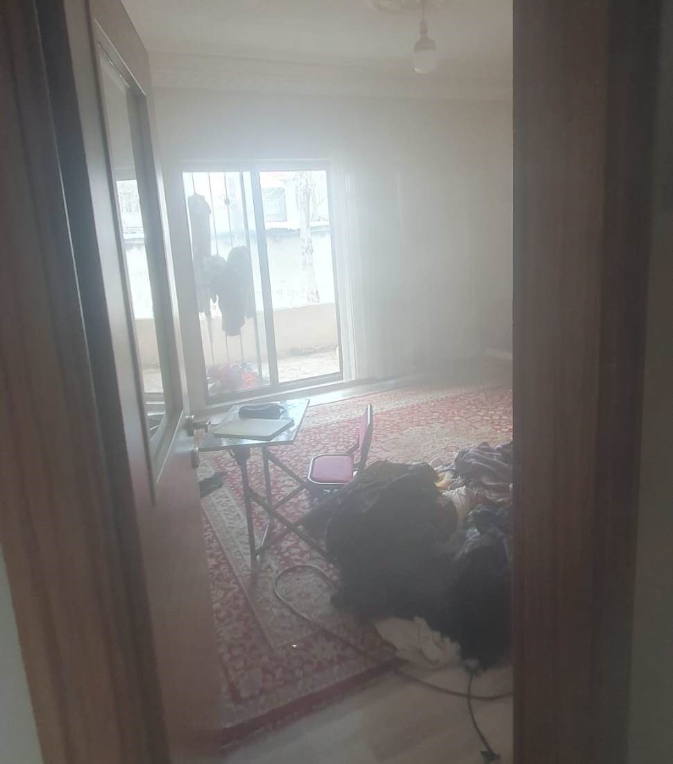 Van&rsquo;da ev yangını
