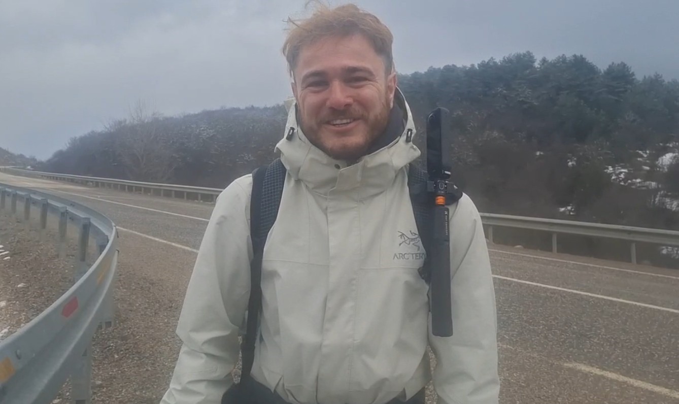 Japonya&rsquo;ya ulaşmak i&ccedil;in Almanya&rsquo;dan yola &ccedil;ıkan gezgin 6 aydır y&uuml;r&uuml;yor
